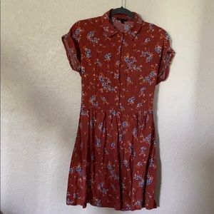 Flowery Fall Dress